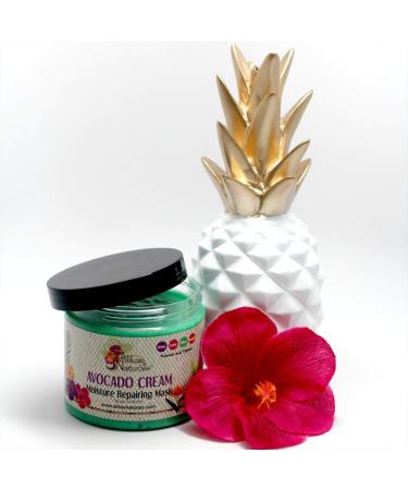 Alikay Naturals Avocado Moisture Cream Hair Mask | 8 oz | With Beta-Carotene, Vitamins B, C, E, and Healthy Fats - Buy Online on GoSupps.com