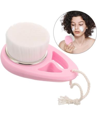 Angoily Facial Exfoliator Scrub Cleansing Scrub Brush Handle Facial Cleansing Brush Scrubber Silica Gel face Facial Cleanser Facial Brush washbasin Soft Fur Tool Manual face Washing Brush - Buy Online on GoSupps.com