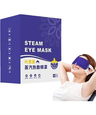  Zunishaone Steam Mask 10 Pieces Heated Steam Mask Hot Compresses for Home Spa Relaxation Bedtime Routine Meditation Session Post-Workout Recovery Relaxation - Buy Online on GoSupps.com