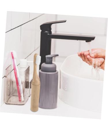 Portable Folding Toothbrush - Soft Bristles Travel-Friendly Wooden Handle - Ideal for Adults | International Shipping Available - Buy Online on GoSupps.com