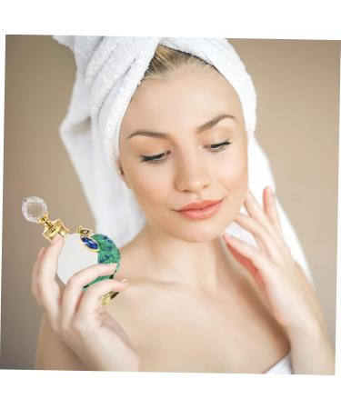 minkissy Middle Eastern Perfume Bottle Oul Diffuser Diffusers for Home Glass Perfume Vial Essential Oil Accessories Glass Diffuser Travel Desktop Perfume Bottle Bedroom Perfume Bottle 10 ml Green - Buy Online on GoSupps.com