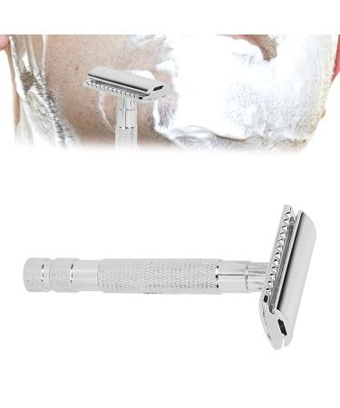 Buy Silver Manual Razor for Safe and Stable Hairdressing | Perfect for Home & Travel | Washable & Robust - Buy Online on GoSupps.com