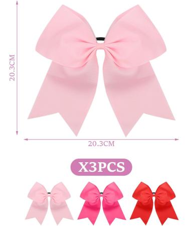 3 Bow Hairpins Girls Bow Hair Accessories Girls Hair Clips Cute Bow Hairpins Ponytail Hair Accessories - Buy Online on GoSupps.com