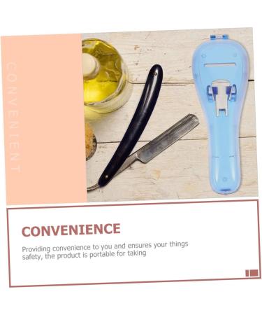 Magiclulu 4-Piece Razor Storage Box Set | Baby & Men's Shaving Cases | Travel Containers | Compact 16.5x6x3.5cm | Blue - Buy Online on GoSupps.com