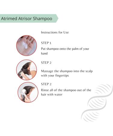 Atrisor Shampoo for Psoriasis Dry Itchy Flaky Scalp (Pack of 2 200 ml) - Buy Online on GoSupps.com