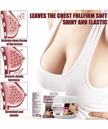 ZHOUJIE Enhancement Cream 50g Chest Care Firming Lifting Fast Growth Enlargement Cream Big Bust Body to Create Bigger Fuller Firmer and More Breasts - Buy Online on GoSupps.com