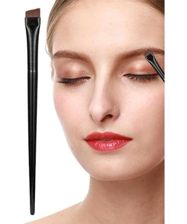 Eyebrow Brushes Eyeliner Brushes | Flat Eyeliner Brushes for Precision Makeup Application Fine Angled Ultra Thin Slanted Flat Angle A101 - Buy Online on GoSupps.com