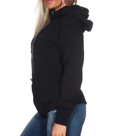 Elbsand Maale Women's Hooded Jacket - Loose Fit Zip Sweatshirt in L Quartz | International Shipping - Buy Online on GoSupps.com