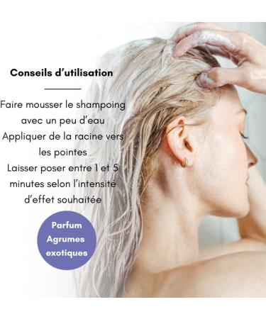 Pack Shampoing dejaunisseur et apr s shampoing violet Routine Blond parfait - Neutralise les reflets jaunes - clat et hydratation - 2x 250ml Pack Shampoing + Apr s Shampoing - Buy Online on GoSupps.com