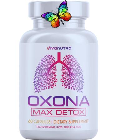 Oxona Lung Cleanse & Detox - Reduce Cough, Clear Mucus & Congestion - 60 Ct - Buy Online on GoSupps.com