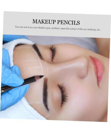 MUSISALY 8pcs Eyebrow Pen Wooden Eyeliner Pencil Eyebrow Pen Pencil 1 count (Pack of 1) Black - Buy Online on GoSupps.com