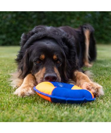 MiniFEET Dog Toy - Flying Triple Yellow & Pink | Ideal for All Dogs - Perfect for Playful Pets & Dog Lovers - Buy Online on GoSupps.com