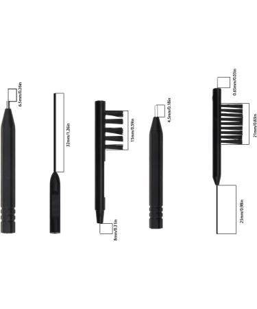 6Pcs Hearing Aid Cleaning Tool Kit - Multi-Functional Brushes, Wax Loop, Vent Cleaner, Steel Pick, Microfiber Cloth - Universal - Buy Online on GoSupps.com