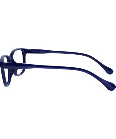 Navy Blue Lightweight Nearsighted Reading Glasses for Myopia | Designer Style for Men & Women - The Reading Glasses Company M27-3 -1.00 - Buy Online on GoSupps.com