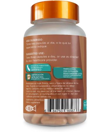 Premium Picolinato de Cromo Reforzado con Wereke Caps by Betel Natural - Healthy Carb Metabolism - 90 Capsules - Buy Online on GoSupps.com