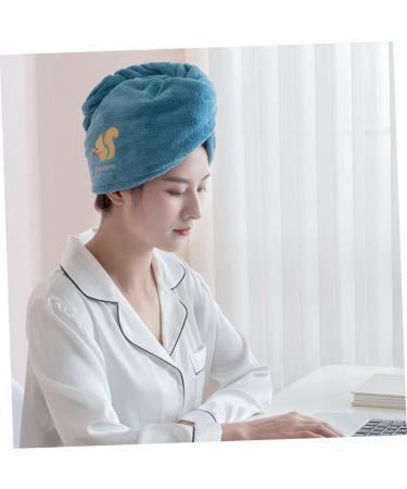 Ipetboom 1pc Coral Fleece Dry Hair Hat Turban Cute - Buy Online on GoSupps.com