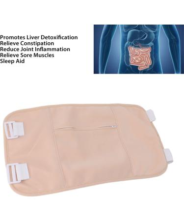 Organic Liver Detox Casting Oil Packs | Reusable Compress with Adjustable Belt | Anti-Oil Leaf Wraps - Style 3 - Buy Online on GoSupps.com