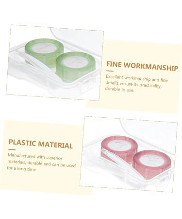 Solustre 40 STK Mini Contact Lens Containers - Portable Travel Accessories & Cases for Eye Care - Buy Online on GoSupps.com
