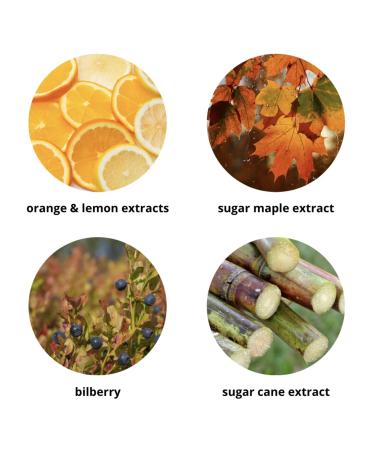 Natural Fruit Peel Face Serum - Reduce Age & Sun Spots | Vitamin C & AHA | 1oz Handmade Organic Skincare - Buy Online on GoSupps.com