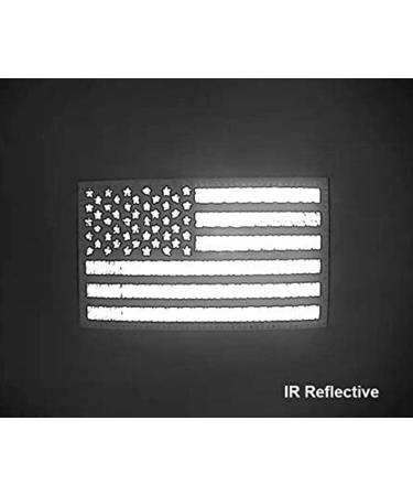 Infrared IR USA Flag Patch 5x3 inch Tactical Vest Patch - Multicam Design - Buy Online on GoSupps.com
