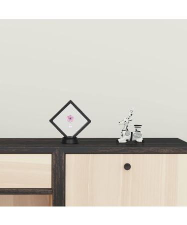 3D Floating Frame Shadow Box | Challenge Coin Display Case | Magic Suspension Stand in Black - Rectangular Shape - Buy Online on GoSupps.com