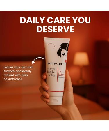 Kojie San Kojic Acid Lotion - Nourishing & Skin Body Lotion with Rosehip Shea Butter & Vitamin E for Flawless Even Skin Tone - 200G 200ml Lotion - Buy Online on GoSupps.com