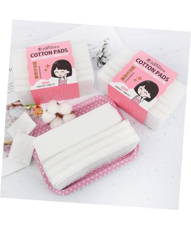 DOITOOL 2 1 Cotton Pads Face Wipes Makeup Removing Wipes Cleaning Tool Facial Puff Disposable Beauty Accessories Makeup Tool Makeup Cotton Wet Wipes Towel Skin Care White 5.8X5.3CM White - Buy Online on GoSupps.com