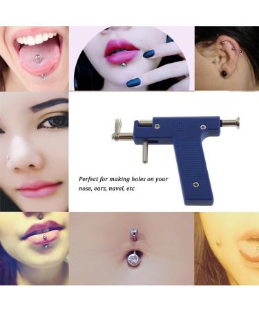 Baugger Piercing | Ear Piercing Gun set Safety Ear Nose Navel Body Piercing Gun kit set with 98Pcs Earring Studs - Buy Online on GoSupps.com