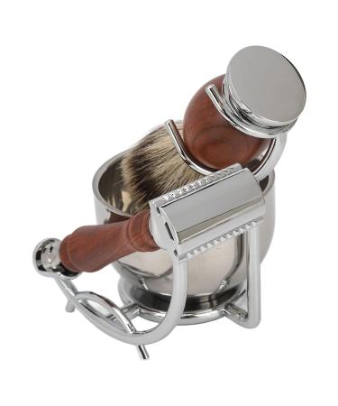 Premium Manual Beard Bowl Set - Complete Dry Beard Brush Kit for Men | Durable Alloy | Perfect for Bathroom Grooming - Buy Online on GoSupps.com