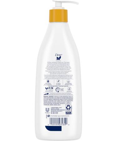 Dove Body Love Softening with Mango Butter moisturizing Body Lotion for touchably soft skin with restoring ceramide serum 400 ml Glowing Care - Buy Online on GoSupps.com