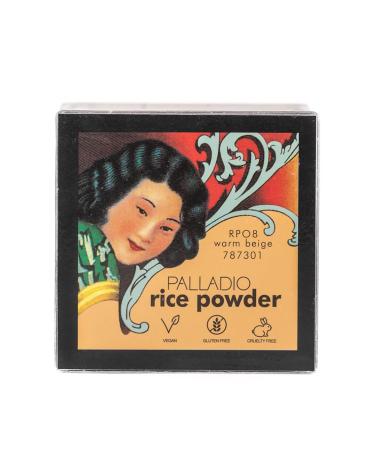 Buy PALLADIO Rice Powder - Warm Beige | International Shipping Available | Flawless Finish Makeup - Buy Online on GoSupps.com