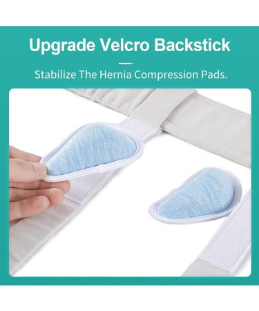 Hernia Belts for Men - LEFEKE Inguinal Support Truss for Pain Relief | Adjustable Waist Strap for Post-Surgical Comfort | Lightweight & Comfortable with 4 Removable Pads - Buy Online on GoSupps.com