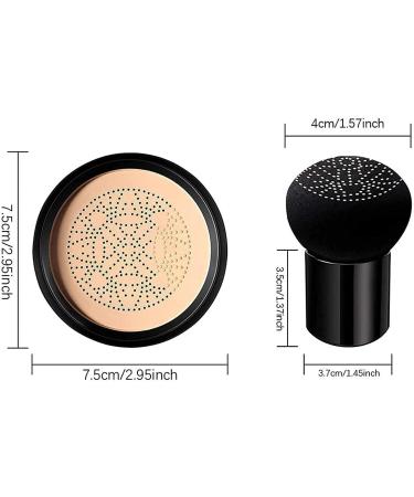 MYSHELL Mushroom Head Air Cushion CC Cream Foundation - Moisturizing Nude Makeup Primer - Buy Online on GoSupps.com