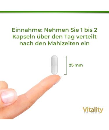 Ultra Pure MSM Capsules 1000 mg - 180 Count | High Dose Methylsulfonylmethane | Additive-Free by Vitality Nutritional - VitaminExpress - Buy Online on GoSupps.com