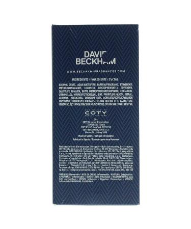 David Beckham Classic Blue Men's Eau de Toilette Spray 3 Ounce - Buy Online on GoSupps.com