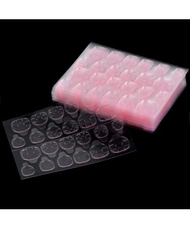 CHStarina 30 sheet 720 pieces of nail glue stickers double -sided nail adhesive pads nail glue jelly gel tape adhesive tabs false nail glue transparent for artificial nail studio accessories manicure - Buy Online on GoSupps.com