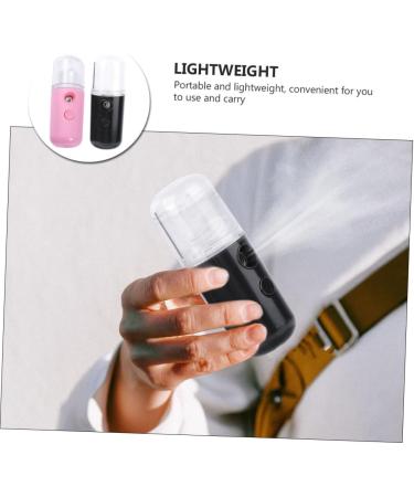 VINTORKY 2pcs Spray Hydrating Apparatus Mist Sprayer Bottle Face Cleaner Handheld Sprayer Black Plastic - Buy Online on GoSupps.com
