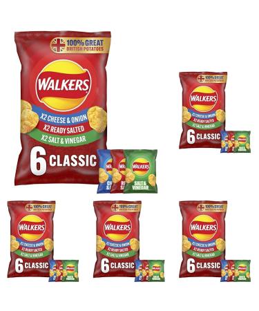 Walkers Crisp Classic Variety 25g (30 Pack)