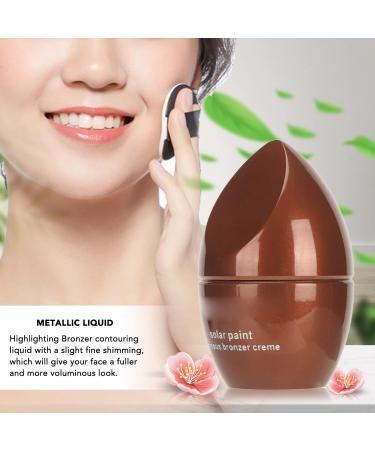 Highlighting Bronzer Liquid Conceal Pore Metallic Bronzer Contour Liquid for Body - Buy Online on GoSupps.com