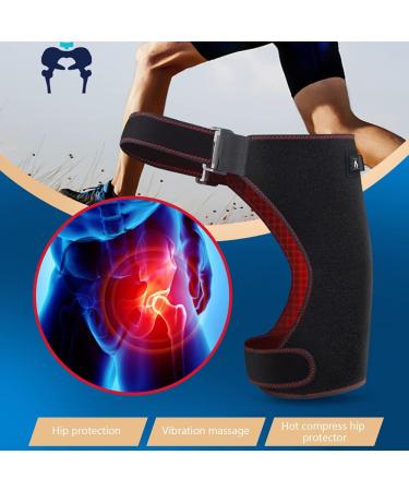 Keduoduo Heated Wrap | 5V Heating Compression Hip Belt for Muscle & Sciatica Pain Relief - Large Support Area - Buy Online on GoSupps.com