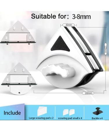 Magnetic Window Cleaner Double Side Magnetic Brush For Window Cleaning Household Cleaning Tool Magnetic Window Cleaner Magnet 1 count (Pack of 1) A - Buy Online on GoSupps.com