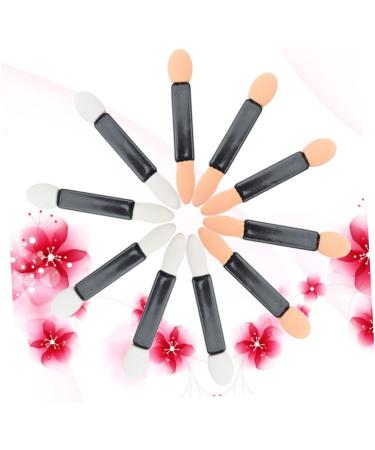 Baluue 100 Pcs Women Makeup Brush Make Eye Shadow Brush Eye Shadow Applicator Blending Brush mediumx2pcs Assorted Colorx2pcs - Buy Online on GoSupps.com