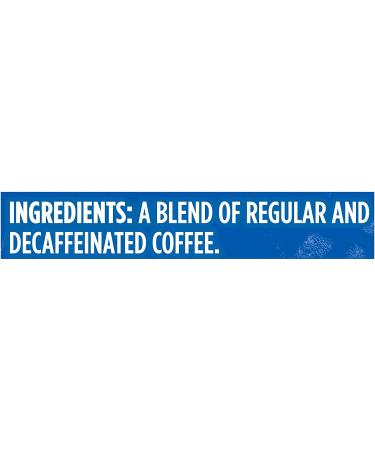 Maxwell House Half Caffeine Ground Coffee 25.6 oz Canister - Balanced Blend for All-Day Enjoyment - Buy Online on GoSupps.com
