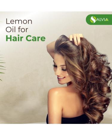 Lemon Oil (Citrus limonum) Essential Oil by Salvia (2000ml) 67.6 Fl Oz (Pack of 1) - Buy Online on GoSupps.com