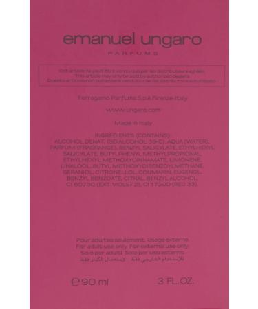 UNGARO Women Eau de Perfume 3 Spray "NEW" - Buy Online on GoSupps.com
