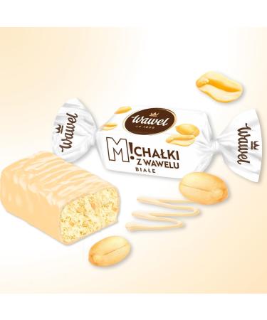 Wawel Micha ki Bia e (blanc/lait) 245 g Bonbons au chocolat Recette traditionnelle Bonbons polonais classiques Lait et cacahu te - Buy Online on GoSupps.com