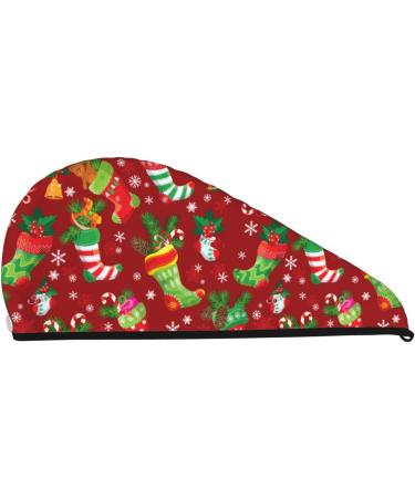 Buy Super Absorbent Microfiber Hair Towel Wrap for Women - Quick Dry Coral Velvet Cap for Long Curly & Thick Hair | Perfect Holiday Gift - Buy Online on GoSupps.com