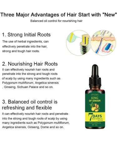 Orgrul 7 Days Hair Growth Serum Ginger Germ Oil for Men and Women 3 Pack 3 Pack - Buy Online on GoSupps.com