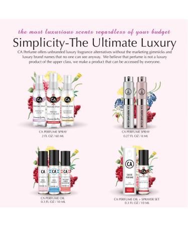 CA Perfume Amber Romance For Men & Women Fragrance Refillable Atomizer Sample Travel Size Concentrated Hypoallergenic Long Lasting Eau de Parfum Spray 0.33 Fl Oz/10ml-X3 - Buy Online on GoSupps.com
