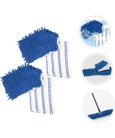 Beaupretty 2pcs Reusable Floor Mop Pads - Replacement Cleaning Pads for Wet Mops | Eco-Friendly Chenille Mop Refill for Home Cleaning - Buy Online on GoSupps.com